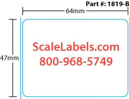 Ishida Alpha Cosmic/AC-300/Astra Non UPC 37mm Label Supply Mart