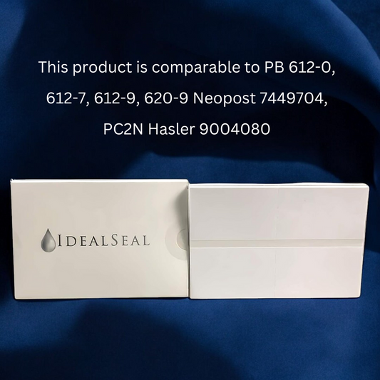 Preferred Postage Supplies Compatible Replacement Tape for PB 612-0, 612-7, 612-9, 620-9 Neopost 7449704, PC2N Hasler 9004080 50 Count Personal Post Office e700 Label Supply Mart