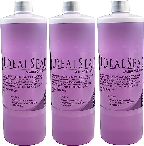 IDEALSEAL One Quart (32 oz Total) of Sealing Solution DM Series Mailing Systems (3-32oz-bottles)