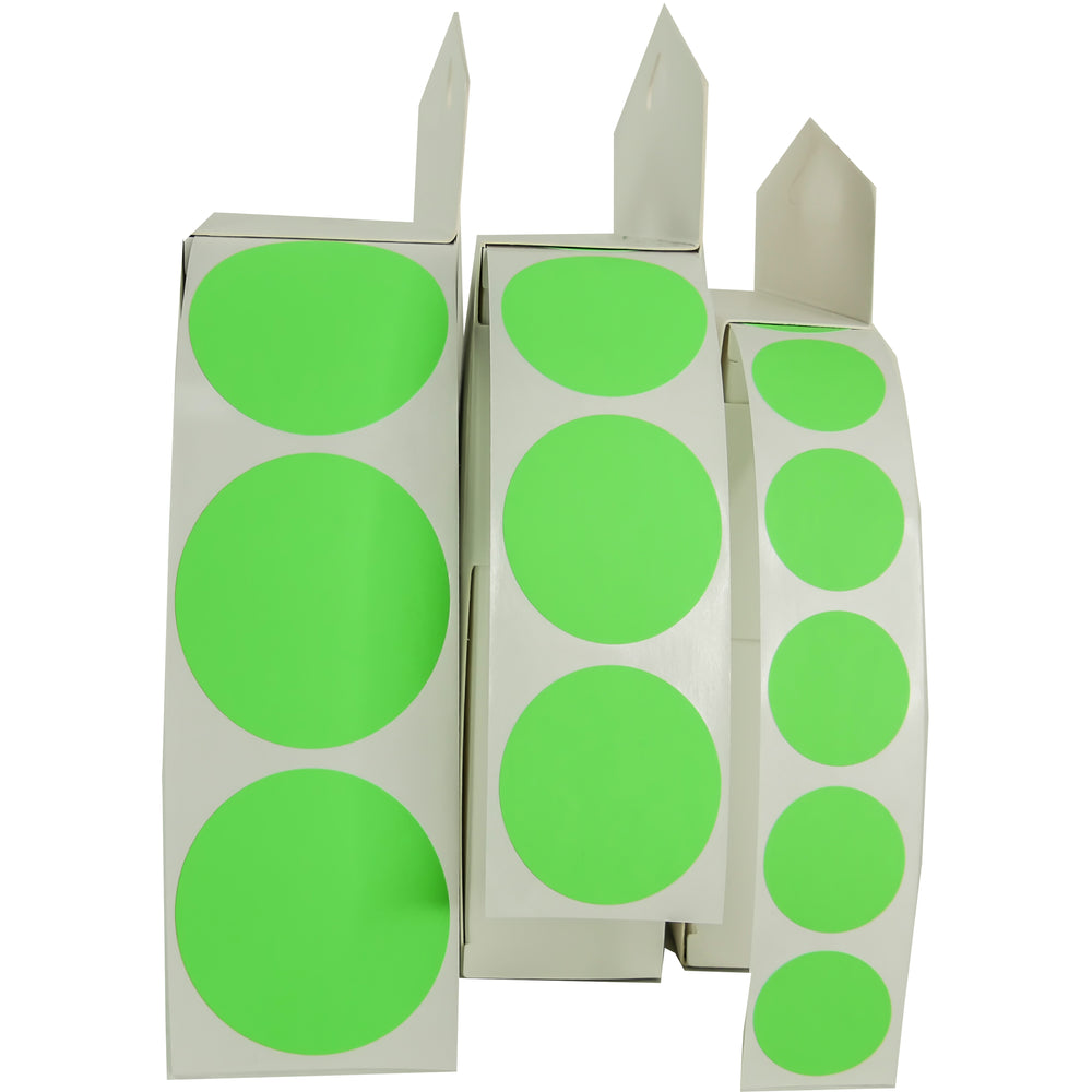 green dot stickers