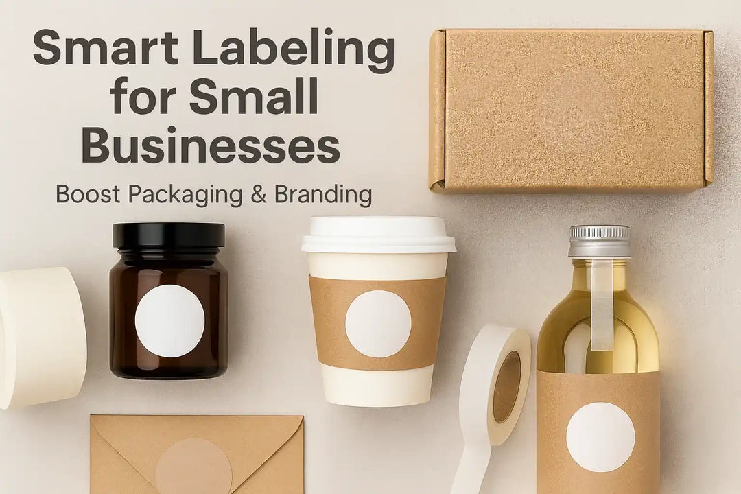 Smart-Labeling-for-Small-Businesses-Boost-Packaging-Branding Label Supply Mart