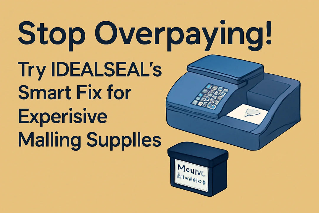 Stop-Overpaying-Try-IDEALSEAL-s-Smart-Fix-for-Expensive-Mailing-Supplies Label Supply Mart