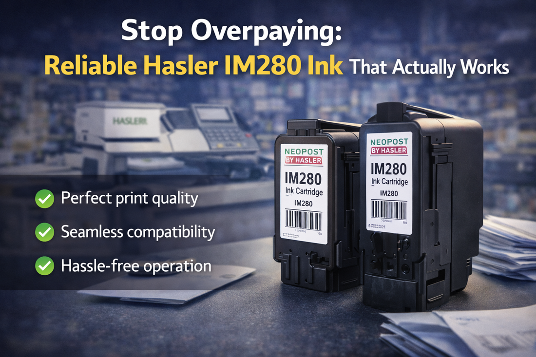 Stop Overpaying:Hasler IM280 Ink That Actually Works Label Supply Mart