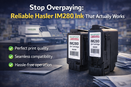 Stop Overpaying:Hasler IM280 Ink That Actually Works Label Supply Mart