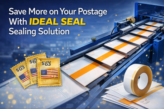 Save More on Your Postage With IDEAL SEAL Sealing Solution Label Supply Mart