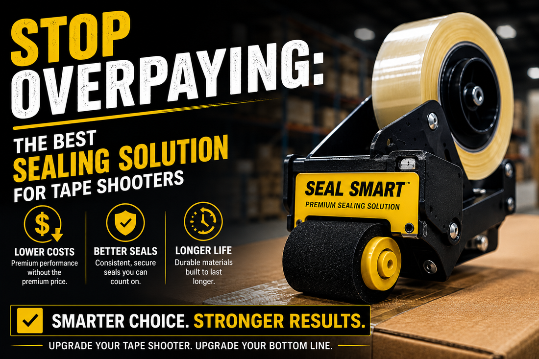 Stop Overpaying: The Best Sealing Solution for Tape Shooters Label Supply Mart
