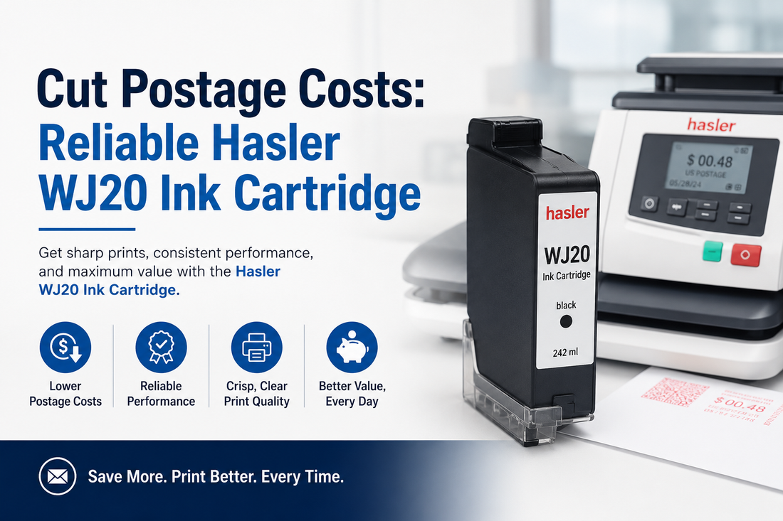 Cut Postage Costs: Reliable Hasler WJ20 Ink Cartridge Label Supply Mart
