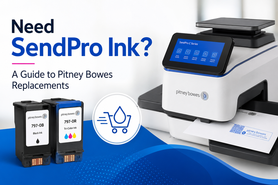 Need SendPro Ink? A Guide to Pitney Bowes Replacements Label Supply Mart