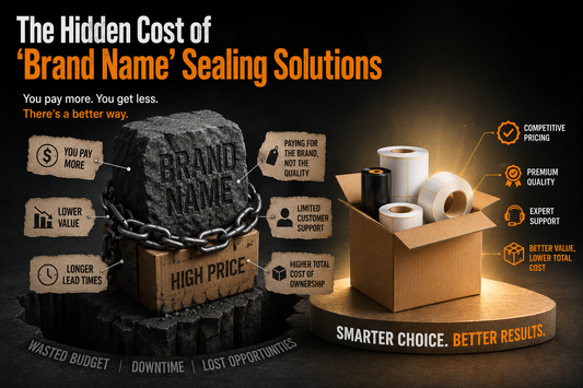 The Hidden Cost of ‘Brand Name’ Sealing Solutions Label Supply Mart