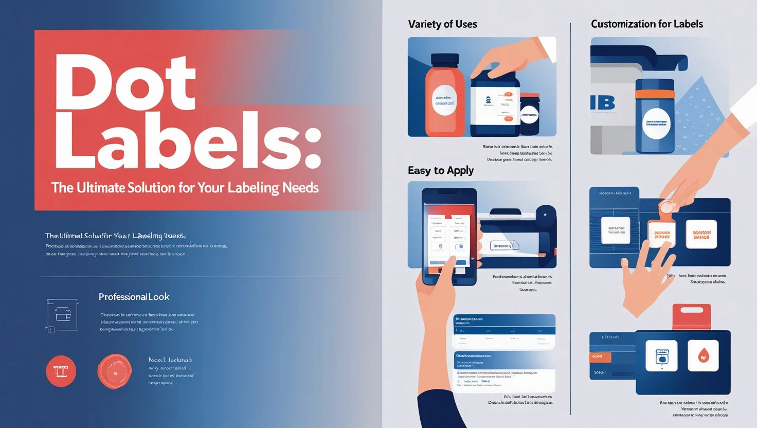Dot Labels: Affordable, Customizable Labeling Solutions – Label Supply Mart