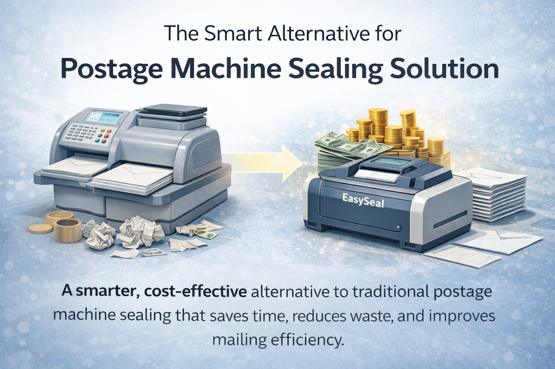 The Smart Alternative for Postage Machine Sealing Solution Label Supply Mart