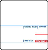 Atron, Acom, Easy Weigh UPC Ingredient LST-8020 Label Supply Mart