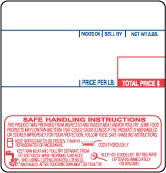Penn UPC , 58mm x 40mm, LST-801 Label Supply Mart