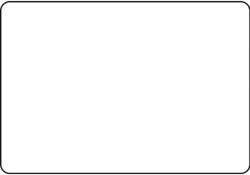 CAS LP-1000 Blank , 58mm x 40mm, LST-8010 Label Supply Mart