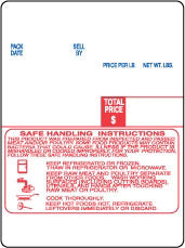 Digi DPS-2600, DPS-6000, DPS-7000 80mm Blank Labels WOUND OUT Label Supply Mart