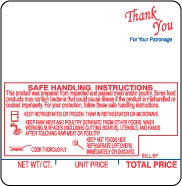 Hobart Quantum 4.0" HXL QWU400 LST3871 Label Supply Mart