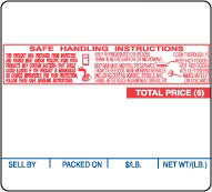 Kubota FP-800 47mm UPC LST-3310 Label Supply Mart