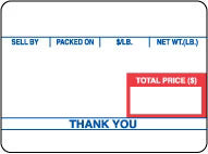 Kubota FP-900, FP910 UPC 47.5mm LST-3360 Label Supply Mart