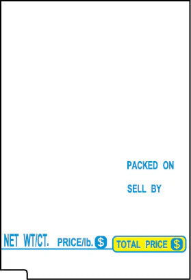 TEC SL66-30 68.8mm 12 Line Label Supply Mart