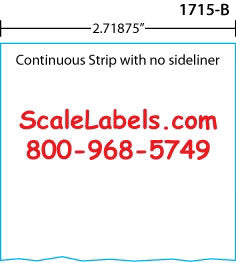 Mettler Toledo 325/8425/UCST Continuous Strip Label No Side Liner Label Supply Mart