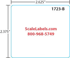 Mettler Toledo 325/8460/UCST ET 2.4" Blank Label Supply Mart