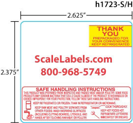 Mettler Toledo 350/8450/bPro UPC ET 2.4" Blank Labels Label Supply Mart