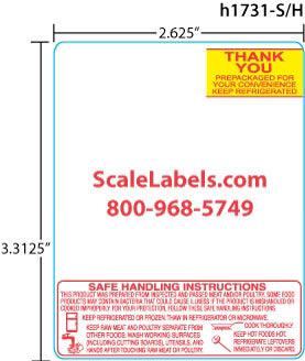 Mettler Toledo 325/8460/UCST ET 4.2" Label Supply Mart