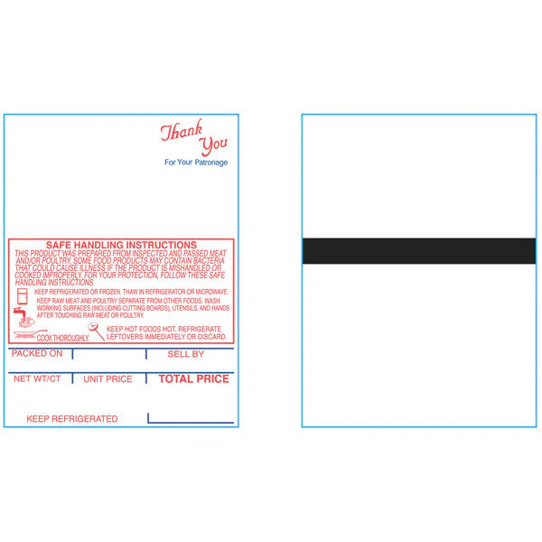 Hobart SP80 SP1500R Style R Label Supply Mart