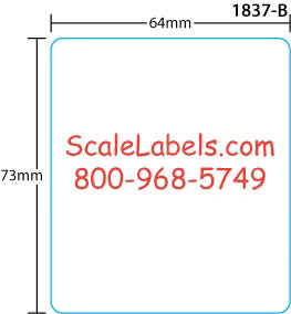 Ishida AC Series BC3000 Astra 59mm Blank Label Supply Mart