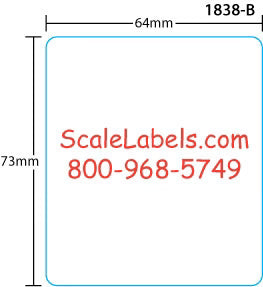 Ishida Omni, DP, WPL Series 59mm UPC Safe Handling Label Supply Mart