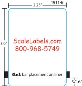 Hobart Quantum/HLX/HTi/QWU300 3" Tamperproof Labels Label Supply Mart