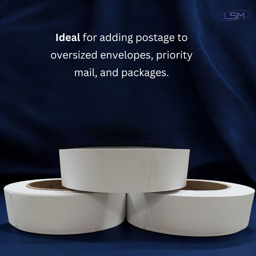 Preferred Postage Supplies Connect Tape for Pitney Bowes Postage Machine Connect Label Supply Mart