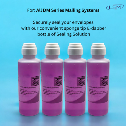 IDEALSEAL Envelope Moistener (120 ML) (3600 Envelpes) E-Z Seal Compatible 4 oz. Label Supply Mart