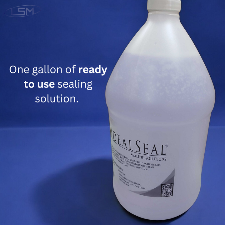 Ideal Seal One Gallon of Sealing Solution DM Series Mailing Systems (1-Gallon-Purple) Label Supply Mart
