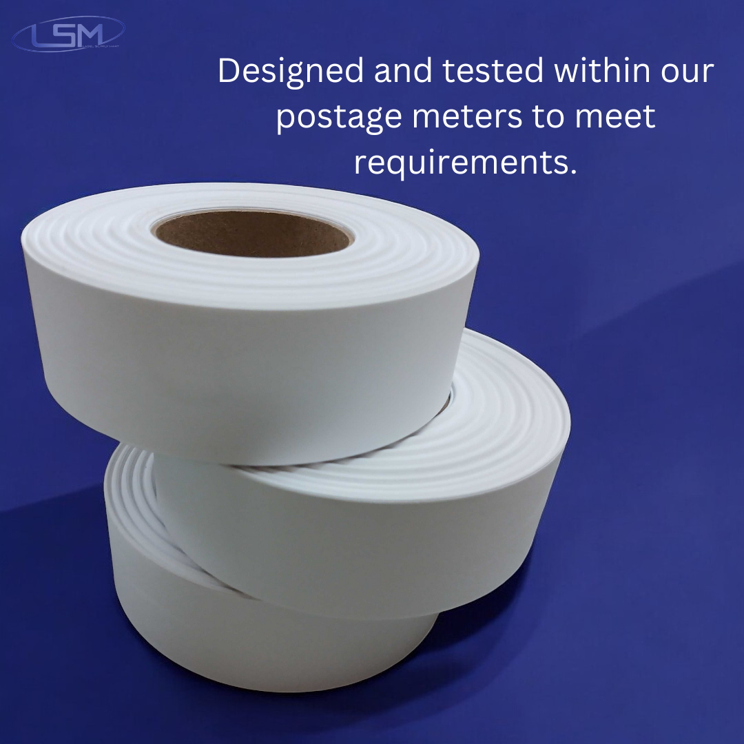 Preferred Postage Supplies Compatible Replacement Tape Rolls for PB 627-8 Compatible Self-Adhesive Postage Tape (3 Rolls/Box) Label Supply Mart