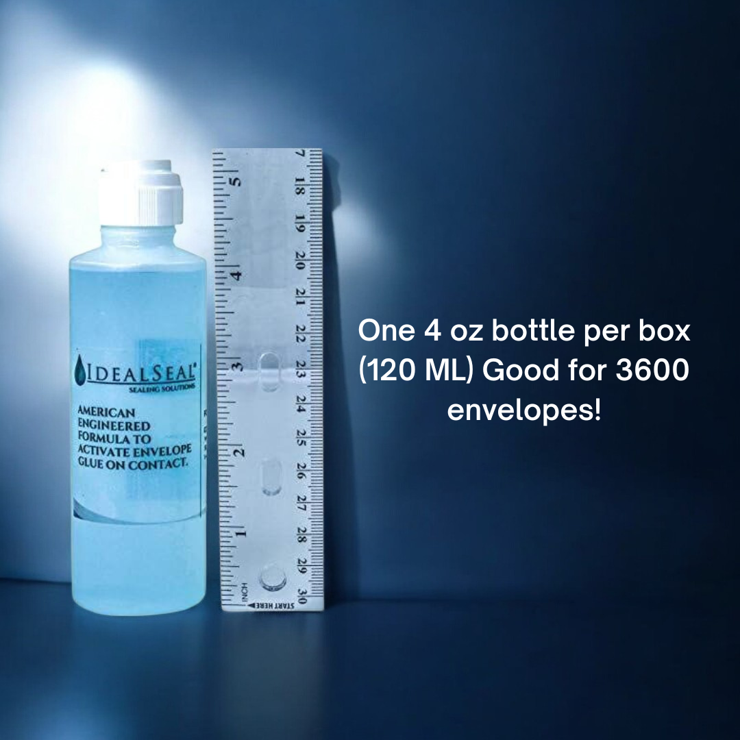 Preferred Postage Supplies Replacement Envelope Moistener (120 ML) (3600 Envelopes) 4 oz. Dabber Bottle for PB Sealing Sealing Solution Postage Stamp Envelope Seal (0.3) Label Supply Mart