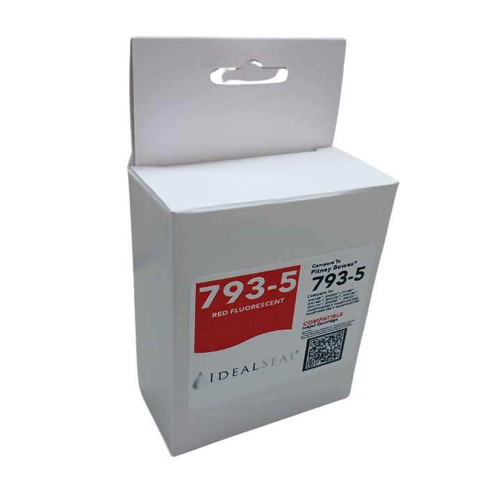 (Pitney Bowes 793-5)  High Yield Red Ink Cartridge for DM100™, DM200™ Series and SendPro™ C Series Ideal Seal