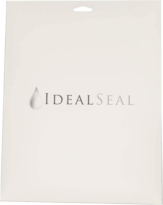 IDEALSEAL Half Sheet Self Adhesive Shipping Labels for Laser & Inkjet Printers, 150 Count (300 Labels)