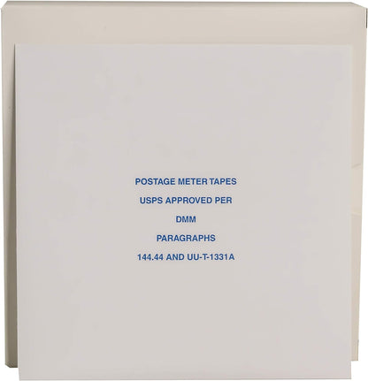 Preferred Postage Supplies Pinwheel Postage Meter Tapes 5x5 Compatible with PB, Neopost, Hasler, and Francotyp Postalia