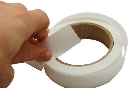 1,500 Super Gloss Clear Round Stickers (with Dispenser Box) Clear Retail Package Seals Mailing Seals Envelope Seals 1" Round Circle Wafer Stickers 1500 Per Roll (1 Roll Per Box)USA (4 Boxes 6000)