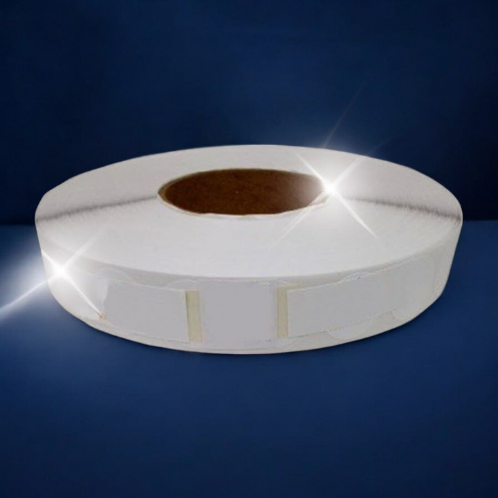 Preferred Mailing Supplies PPS3-5000WL 1" Wafer Tab Seals (No Perf) 5000 Tabs Per Roll (3 Rolls Per Box) Save Big, USPS Approved, White Label Supply Mart