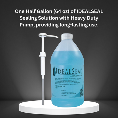 Compatible Replacement for PB 608-0 E-Z Seal Sealing Solution Genuine Compatible Preferred Postage Supplies Half Gallon (64 oz) of Sealing Solution DM Series Mailing Systems