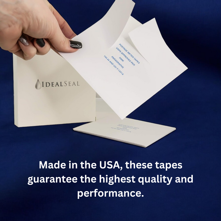 Preferred Postage Supplies Pinwheel Postage Meter Tapes 5x5 Compatible with PB, Neopost, Hasler, and Francotyp Postalia
