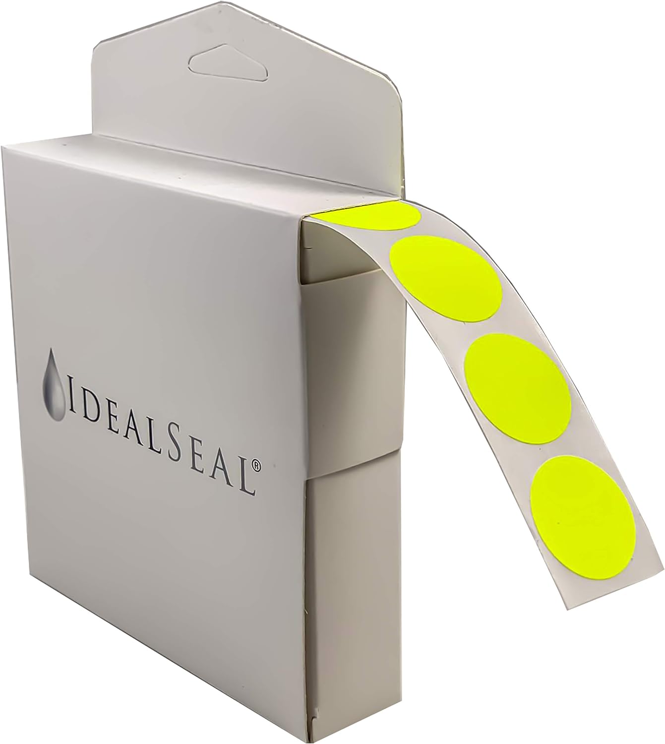 Color Coding Labels Super Bright Neon Yellow Round Circle Dots for Org ...