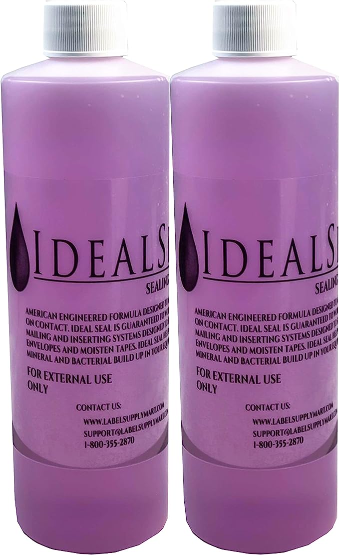 IDEALSEAL One Pint (16 oz Total) of Sealing Solution DM Series Mailing Systems (2)