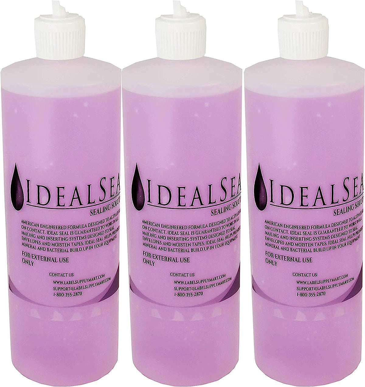 Flip Top Pint (16 oz) Sealing Solution Compare to PB E-Z Seal 601-0 (3-16oz Bottles)