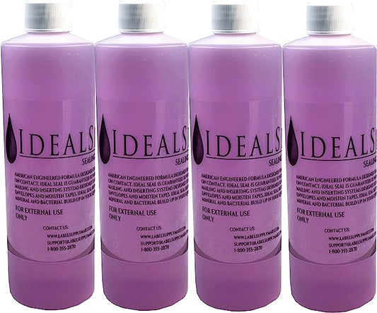 IDEALSEAL One Pint (16 oz Total) of Sealing Solution DM Series Mailing Systems (4)