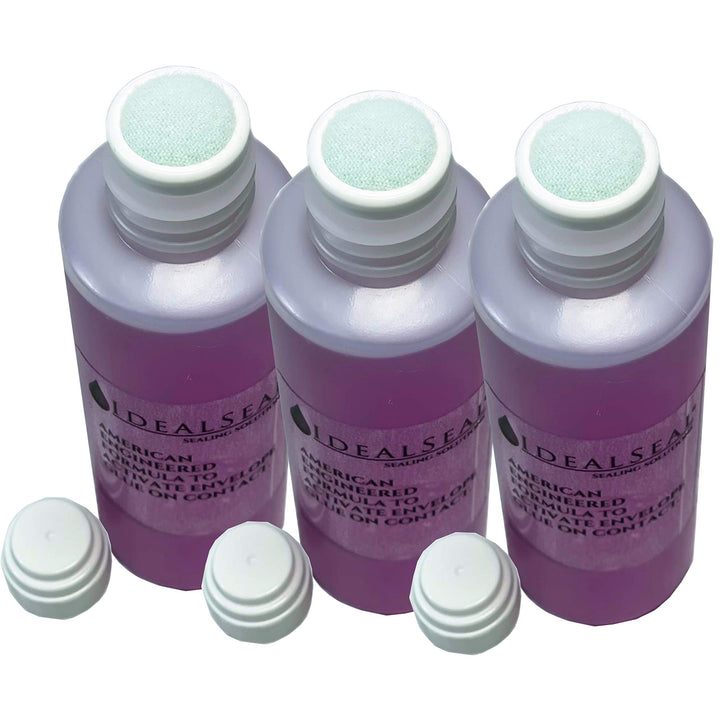 IDEALSEAL Envelope Moistener (120 ML) (3600 Envelpes) E-Z Seal Compatible 4 oz