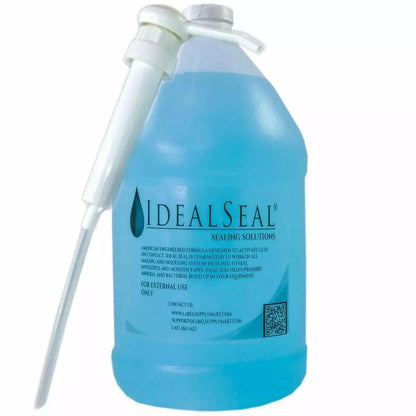 Compatible Replacement for PB 608-0 E-Z Seal Sealing Solution Genuine Compatible Preferred Postage Supplies Half Gallon (64 oz) of Sealing Solution DM Series Mailing Systems Label Supply Mart