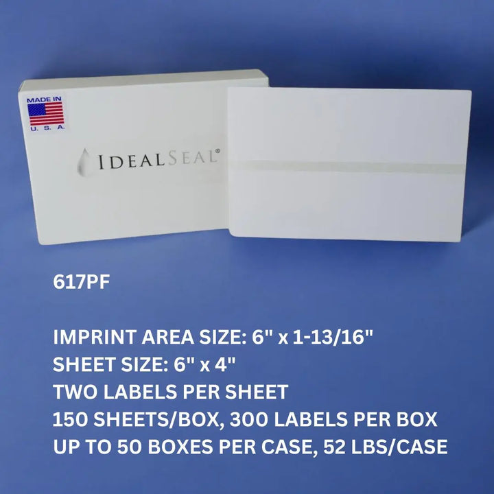 Preferred Postage Supplies 6x4 Postage Meter Tape With Perf Compare to PB 612-0, 612-7, 612-9, 620-9 Neopost 7449704, PC2N Hasler 9004080 150 Count personal post office e700 Label Supply Mart